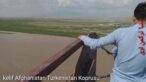 Afghanistan Turkmenistan kelif Bridge on Amo river Qarqin